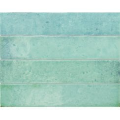 Menorca Aqua 6.5cm x 32.8cm Wall Tile