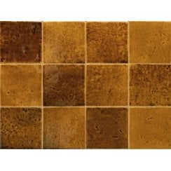 Menorca Rust 10cm x 10cm Wall Tile