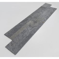 Metal Frost Stone  15cm x 60cm Peel & Stick Panel Tile
