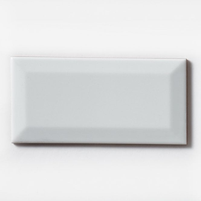 Metro Bevelled Gloss White 7.5cm x 15cm Wall Tile