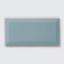 Metro Brick Gloss Devon Fern 10cm x 20cm Wall Tile
