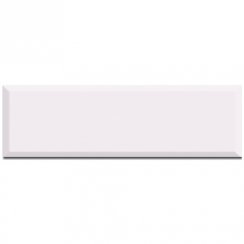 Metro Brick Matt White 10cm x 30cm Wall Tile