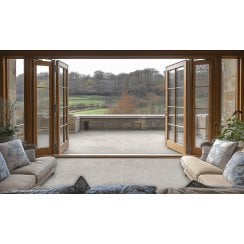 Mineral Cream 100cm x 100cm x 2cm Outdoor Floor Tile