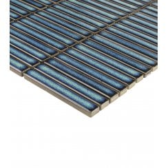 Mini Kit Kat Cyan Blue 30.8cm x 28.2cm Mosaic Tile