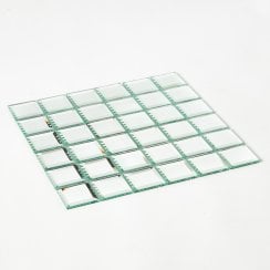 Mirror Square Bevel (5cm x 5cm) 30cm x 30cm Mosaic Tile