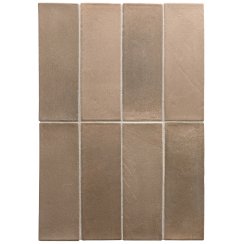 Miyako Amber Brown 5cm x 15cm Wall and Floor Tile