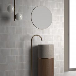 Miyako Chalk White 10cm x 15cm Wall and Floor Tile
