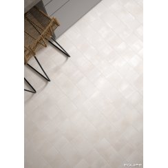 Miyako Chalk White 10cm x 15cm Wall and Floor Tile