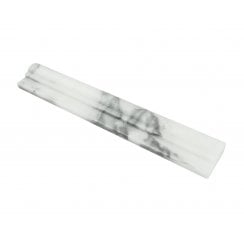 Moldura Goya Marble White 5cm x 30.5cm Border Tile