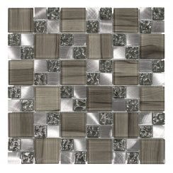 Montrose 30cm x 30cm Glass Mosaic Tile