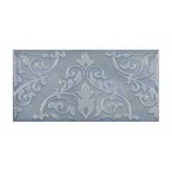 Morris Dahlia Ocean 12.5cm x 25cm Wall Tile