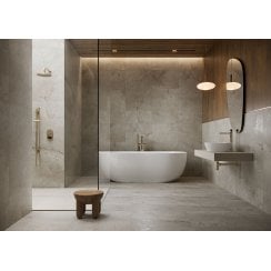 Mountain Grey Stone Effect Matt Porcelain 59.8cm x 119.8cm Wall & Floor Tile