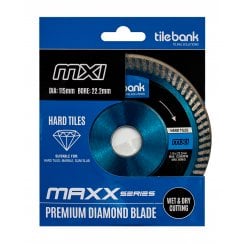 MX1 Hard Tiles Wet and Dry Diamond Blade 115mm x 22mm