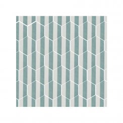 Naples Hexagon Aquamarine 22.8cm x 19.8cm Wall & Floor Tile