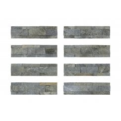 Native Stone Ocean Green Splitface 10cm x 40cm Wall Tile