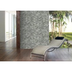 Native Stone Travertine Silver Splitface 10cm x 36cm Wall Tile