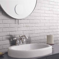 New York Brick White 6cm x 25cm Wall & Floor Tile (Per Box)