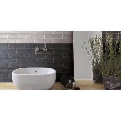 New York Brick White 6cm x 25cm Wall & Floor Tile (Per Box)