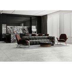Newstone Light Grey Rectified Porcelain 119.8cm x 119.8cm Floor Tile