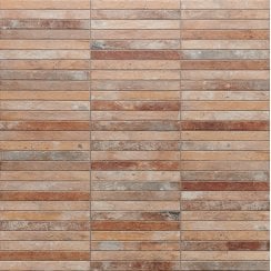 Nolito Multicolour Brick Matt 4.8cm x 45cm Wall & Floor Tile