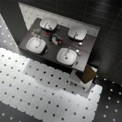 Octagon Marmol White 20cm x 20cm Tile