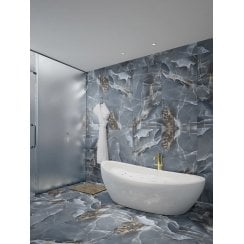 Onyx Agate Blue 60cm x 120cm Wall and Floor Tile