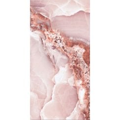 Onyx Agate Pink 60cm x 120cm Wall and Floor Tile