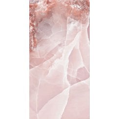 Onyx Agate Pink 60cm x 120cm Wall and Floor Tile