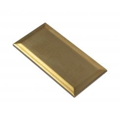 Original Bevel Gold 10cm x 20cm Wall Tile