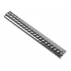 Original Rope Chrome 2.5cm x 20cm Border Tile