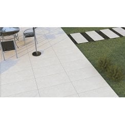 Padova Off White 60cm x 120cm x 2cm Outdoor Tile 23 SqM Project Pack