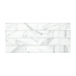 Palatina White Decor 30cm x 60cm Wall Tile