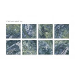 Paradise Blue Amazon Matt Onyx 60cm x 60cm Wall & Floor