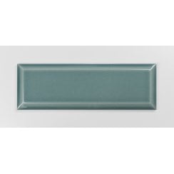 Parisien Metro Crackle Emerald 7.5cm x 22.5cm Wall Tile