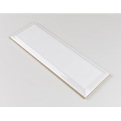 Parisien Metro Crackle Ice White 7.5cm x 22.5cm Wall Tile