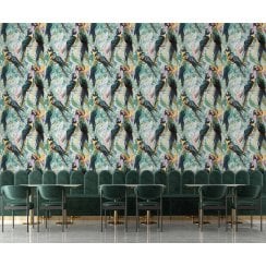 Parrot Decor Pattern 45cm x 90cm Wall Tile (8 Tiles)