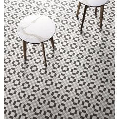 Patchwork B&W 02 20cm x 20cm Wall & Floor Tile