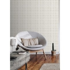 Patchwork Clover Grey 29.8cm x 29.8cm Wall & Floor Tile