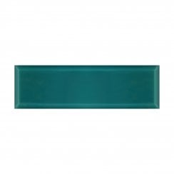 Peacock Bevel Gloss Metro V&A 14.8cm x 49.8cm Wall Tile