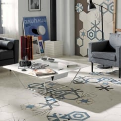Peronda Andaman Hexagon Decor 25.8cm x 29cm Wall and Floor Tile