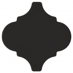 Persian Black Gloss 12cm x 12cm Wall Tile