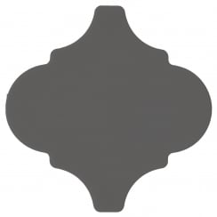 Persian Dark Grey Gloss 12cm x 12cm Wall Tile
