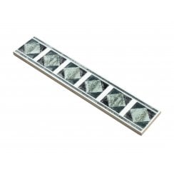 Philadelphia Green 5cm x 25cm Border Tile