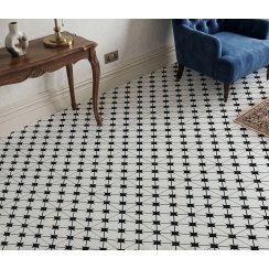 Plaka Star 20cm x 20cm Wall and Floor Tile
