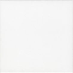 Plaka White 20cm x 20cm Wall and Floor Tile