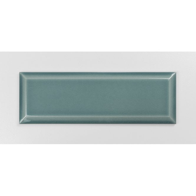 Plush Azulado Teal Crackle Glaze 7.5cm x 22.5cm Wall Tile