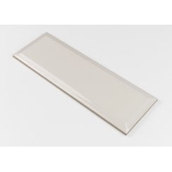 Plush Metro Crackle Cottage Cream 7.5cm x 22.5cm Wall Tile