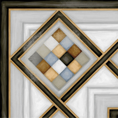 Pombo 3 Multicolor 20cm x 20cm Wall & Floor Tile