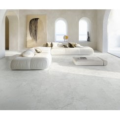 Portland Stone White 90cm x 90cm Wall and Floor Tile