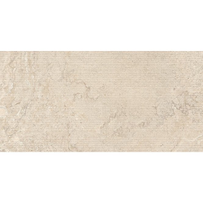 Povolaro Beige Decor 59.8cm x 119.8cm Wall and Floor Tiles